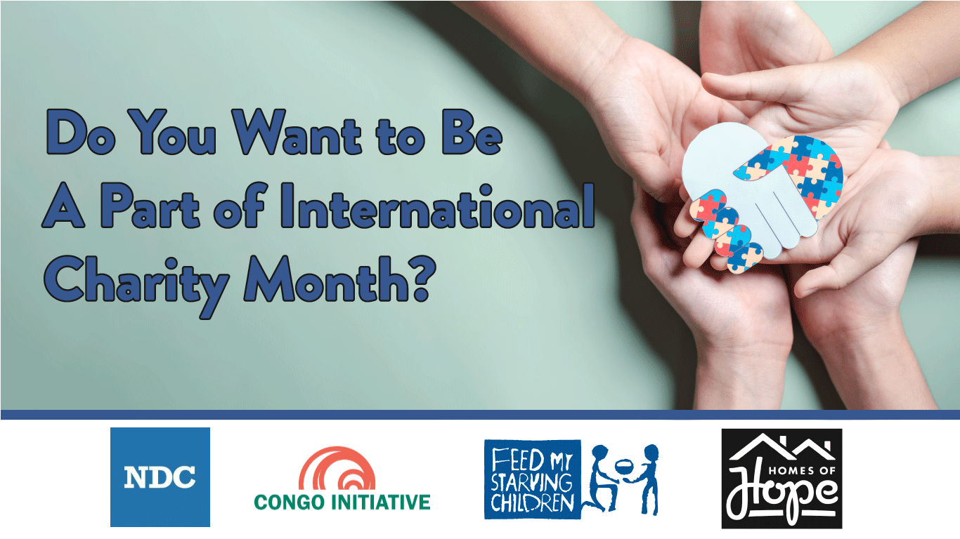 Do You Want to Be A Part of International Charity Month v3
