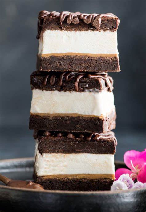 Brownie Ice Cream Sandwiches