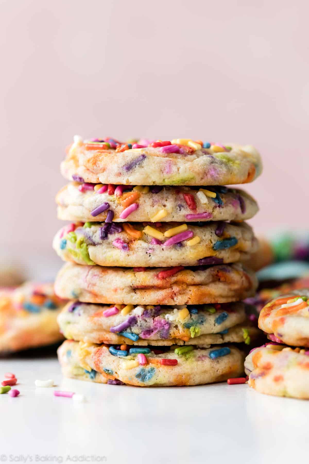 Drop Sugar Cookies With Sprinkles