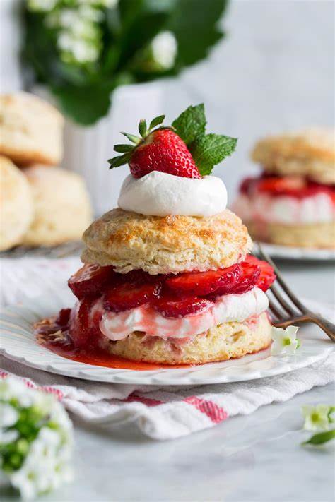 Homemade Strawberry Shortcake