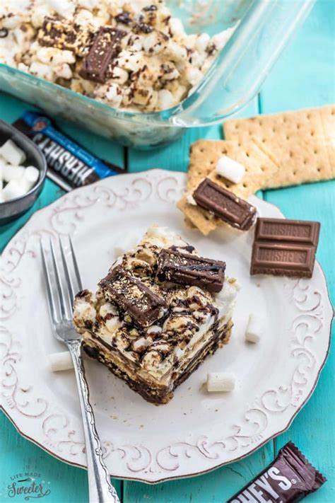 No Bake Smores Icebox Cake