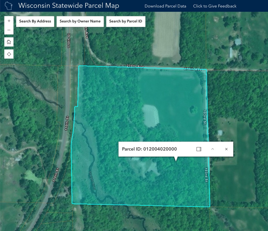 1040 270th WI GIS MAP