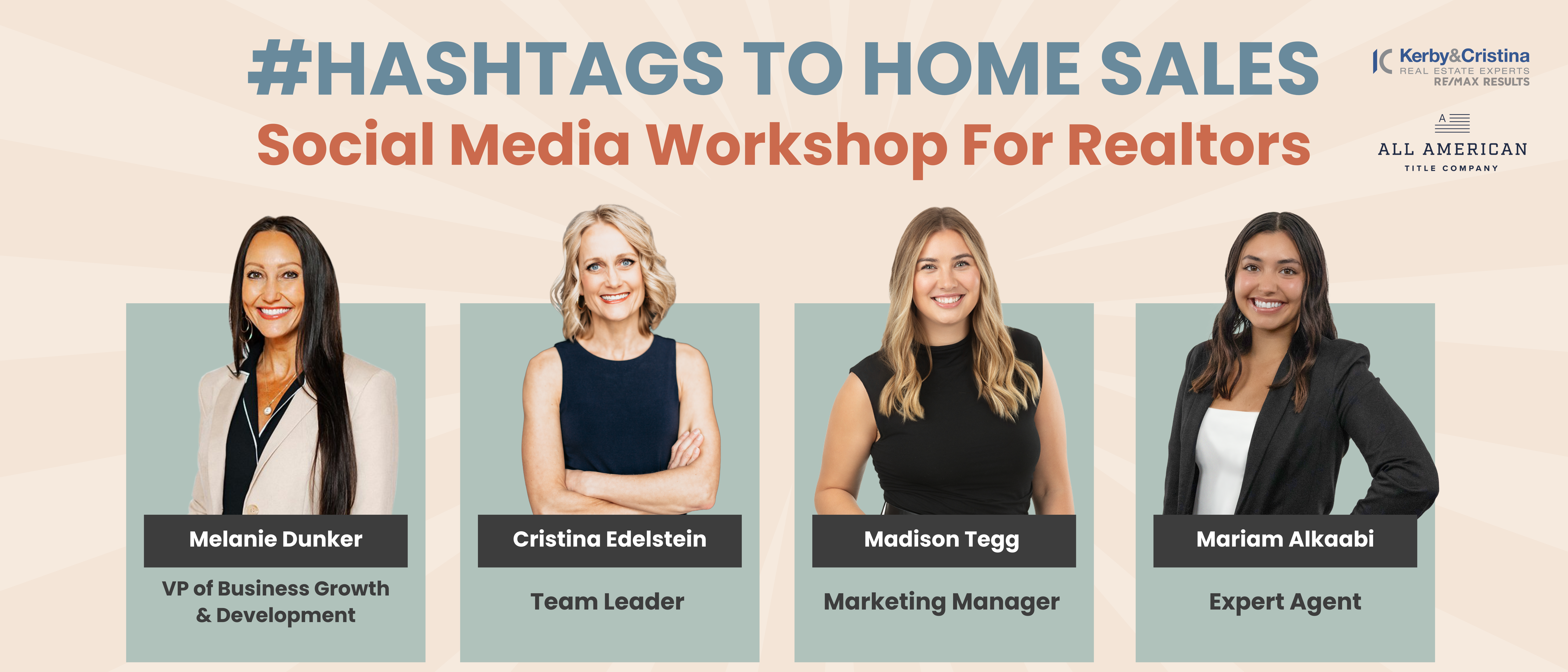 Hashtags to Home Sales 3
